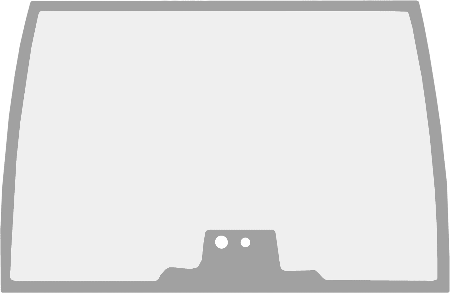 Fendt Frontscheibe grün, für Traktor Farmer 300, Favorit, Geräteträger, G816810040050