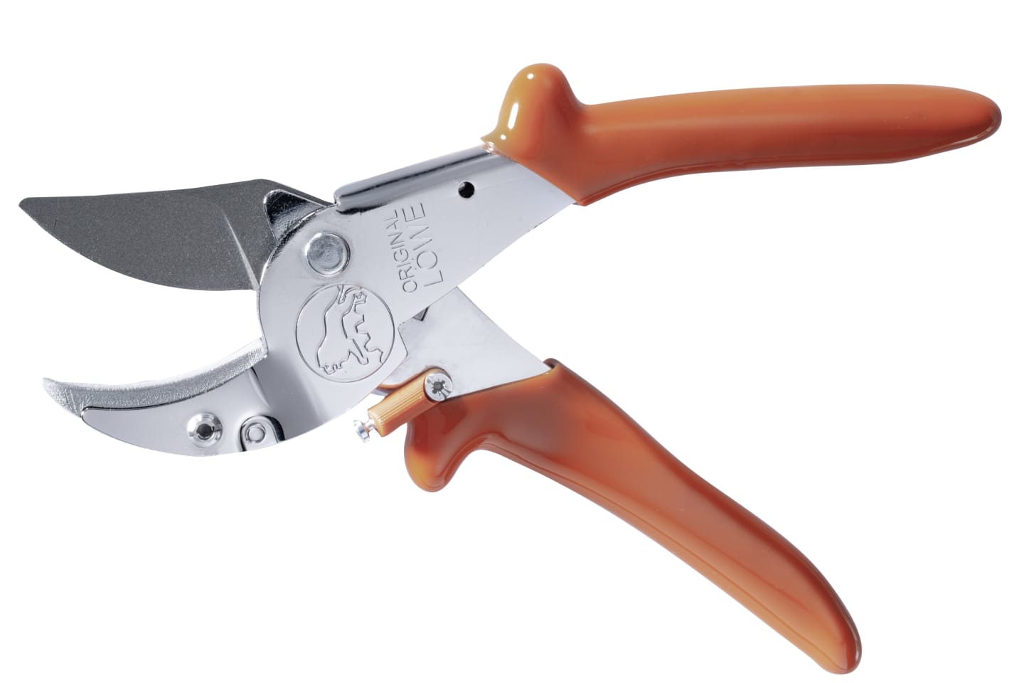 LÖWE Amboss-Schere 10.107 30 20,5 cm für hartes und trockenes Holz, Gartenschere