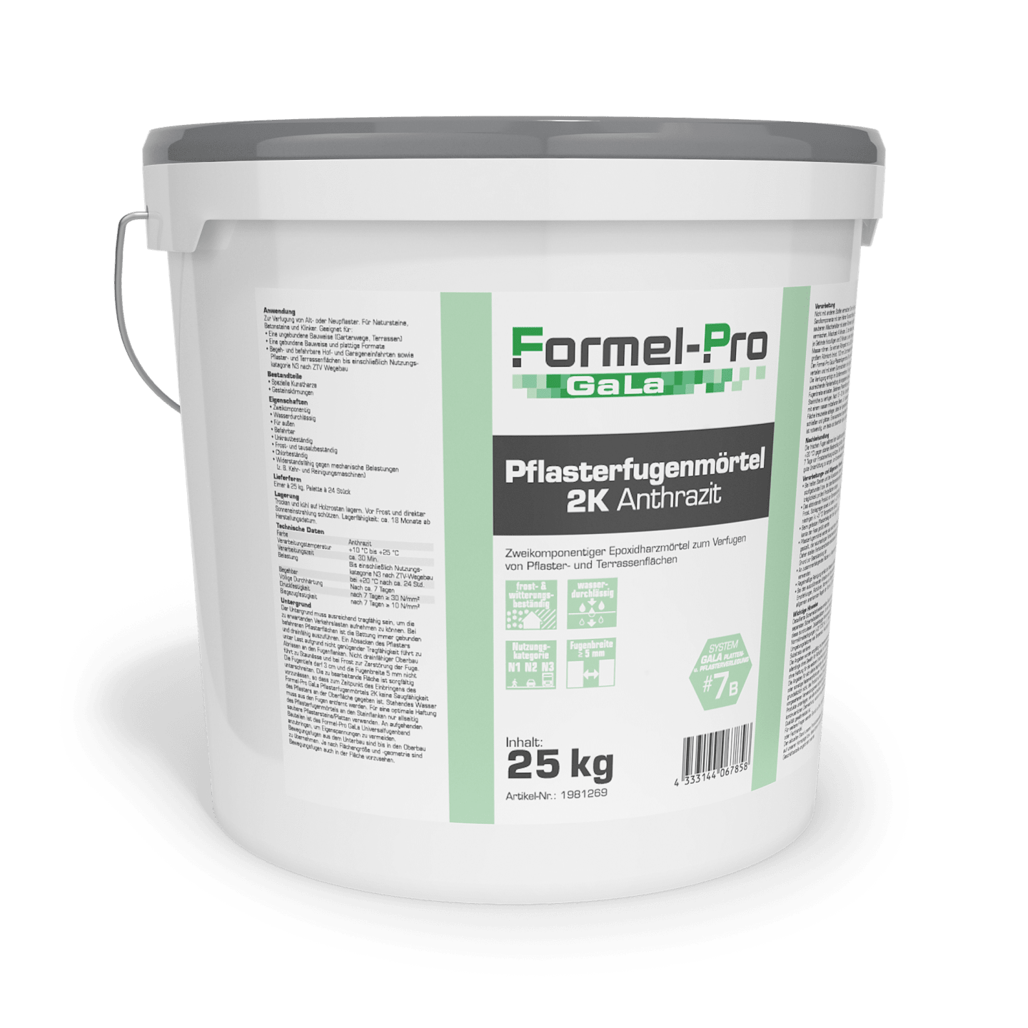 Formel-Pro GaLa Pflasterfugenmörtel 2K sand
