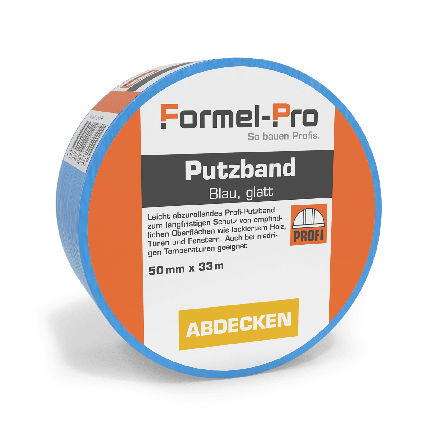 Formel-Pro Putzband, Abdeck-Klebeband, glatt, Blau 50 mm x 33 m
