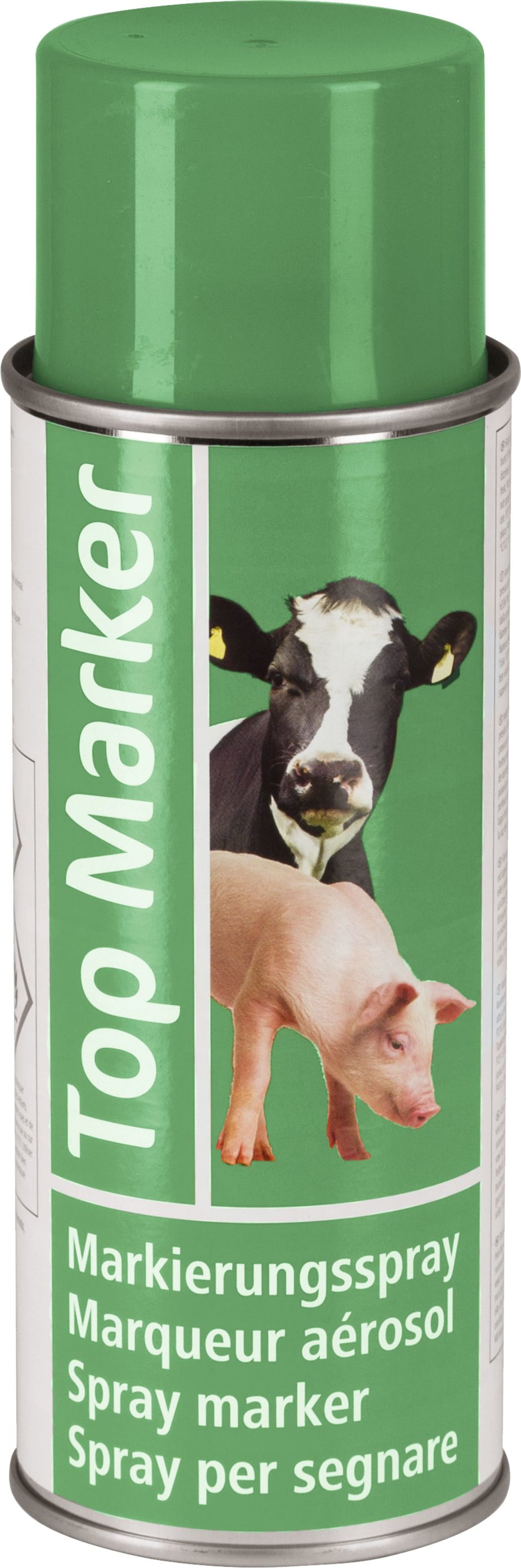 TopMarker Markierungsspray grün, 500 ml, für Tierkennzeichnung, 20157