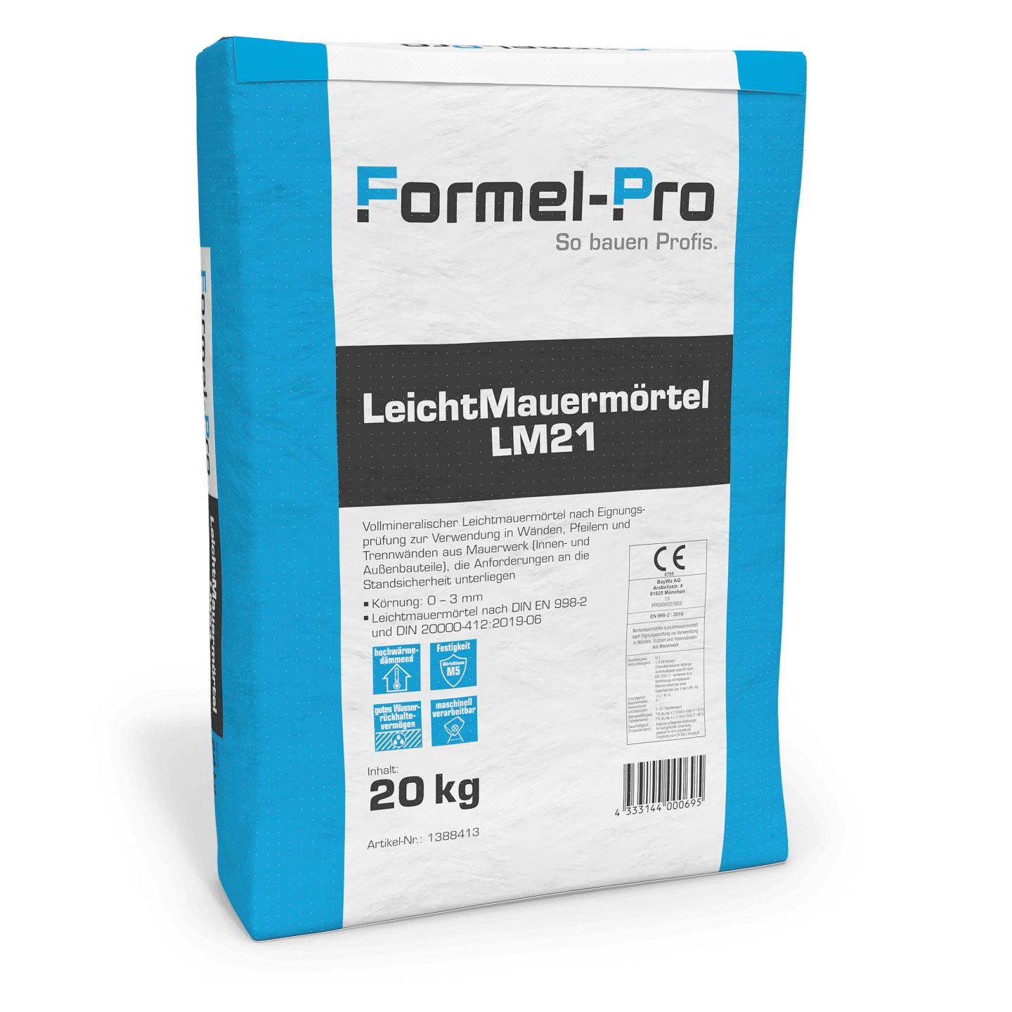 Formel-Pro Leichtmauermörtel LM21