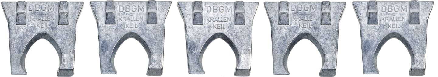 Krallenkeil 30 x 26 mm für Stiele, 5 St.
