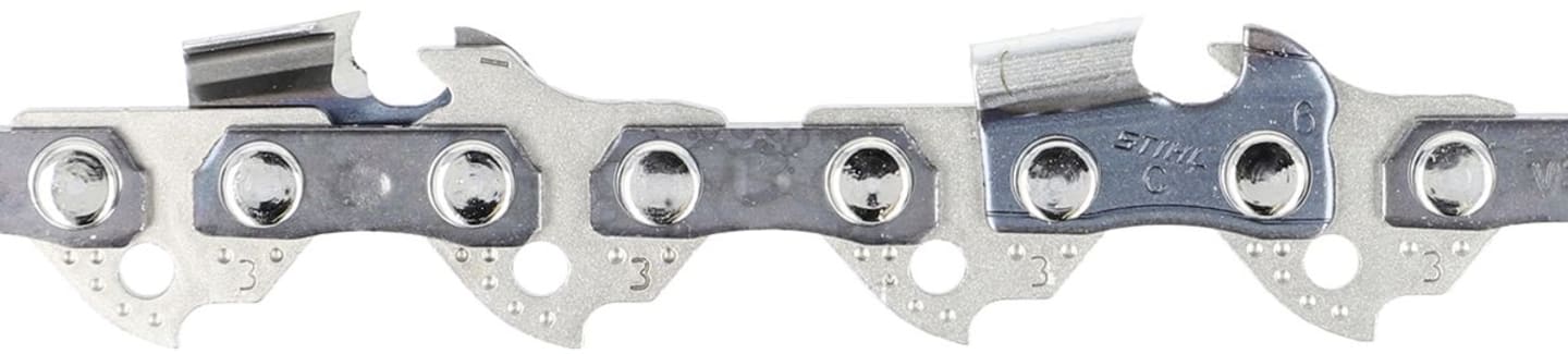 STIHL Sägekette "Picco Micro 3" 3/8" P .050"/1,3 mm, 55 Treibglieder, Halbmeißel, abgelängt, 3636 000 0055