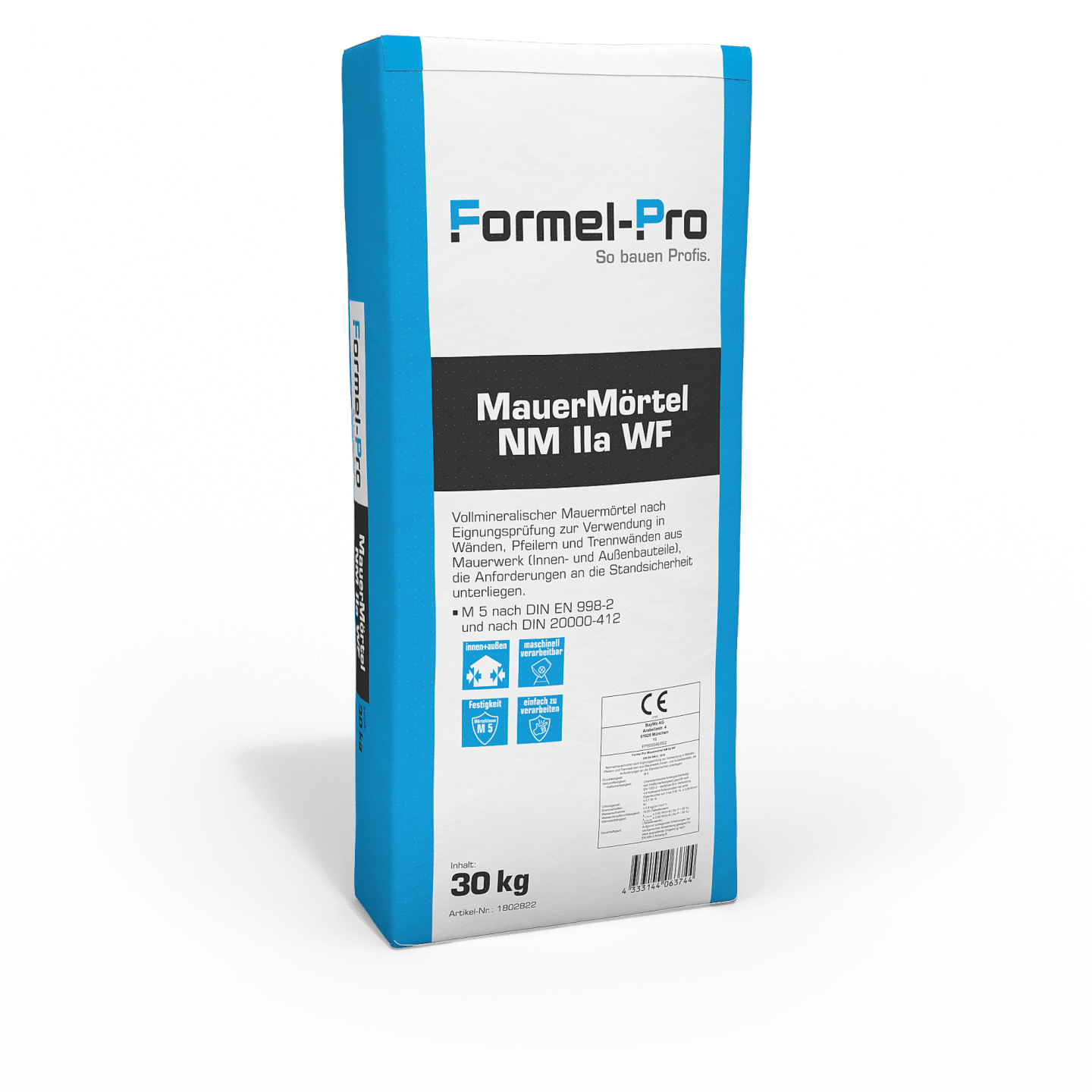 Formel-Pro Mauermörtel NM IIa WF