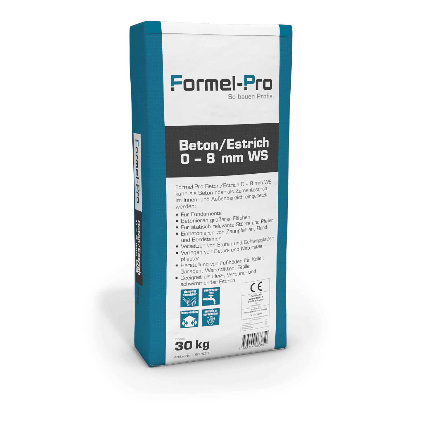 Formel-Pro Beton/Estrich 0 – 8 mm WS