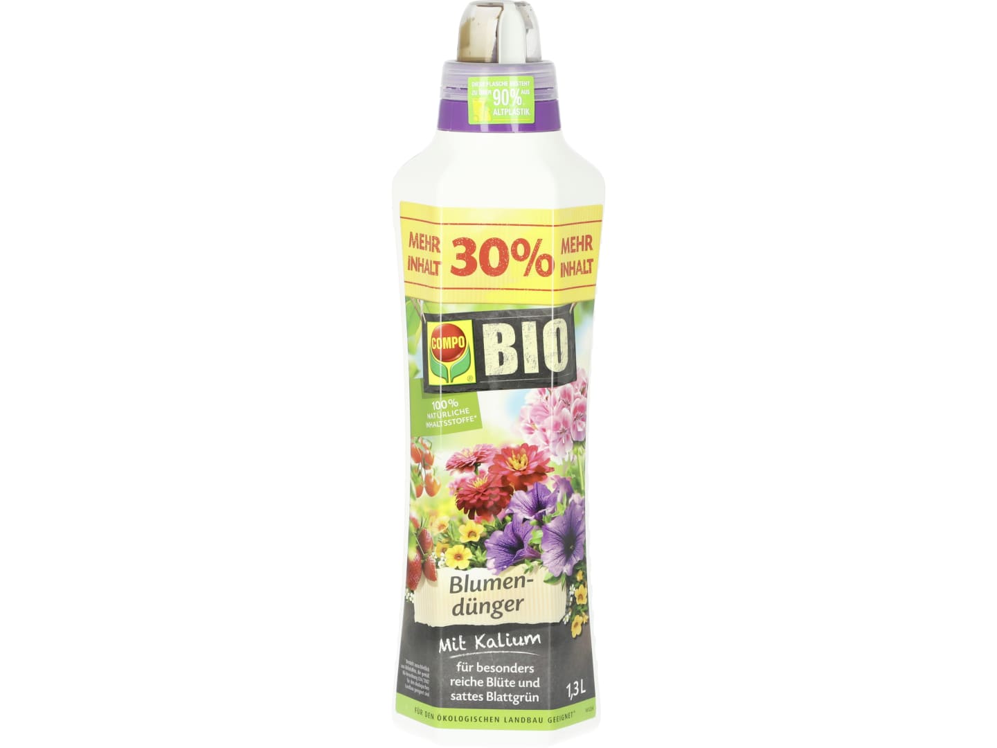 COMPO BIO Blumendünger für mehr Widerstandskraft 1,3 l Flasche flüssig