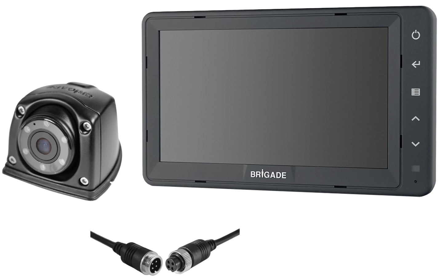Brigade® Rückfahrkamera VBV-3000C mit 7"-Farbmonitor VBV-770HM, 6113