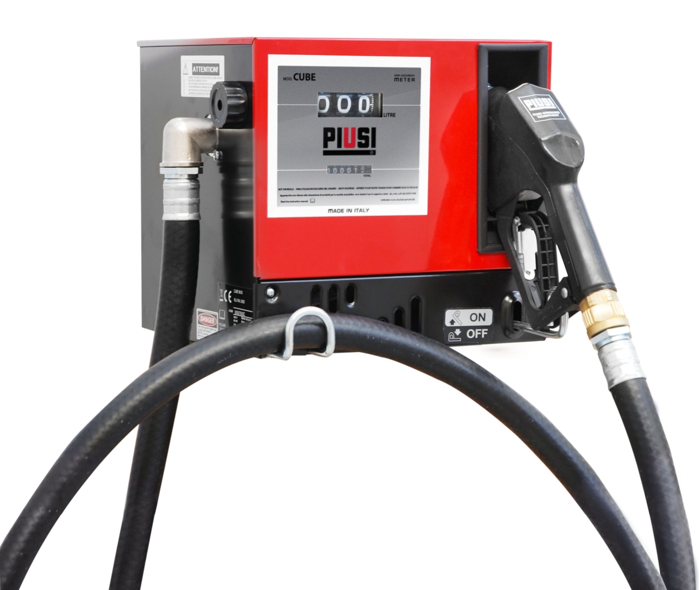ZUWA Kleintankstelle CUBE 56 230 V für Diesel und Biodiesel, inkl. Ansaugschlauch 120600BW