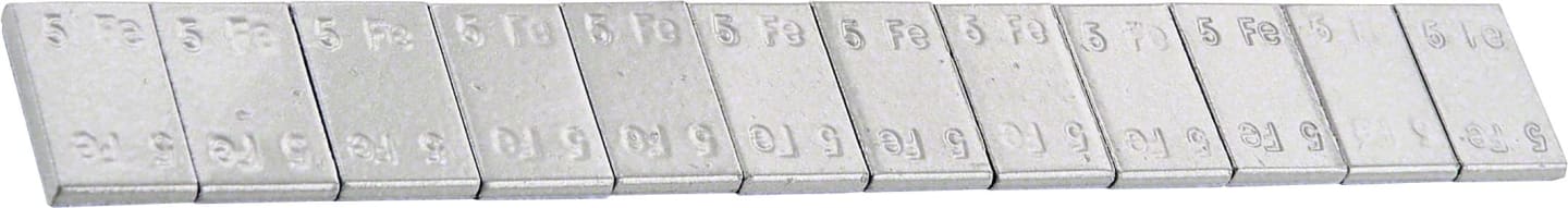 Tip Top Klebegewicht "397", 60 g (12 x 5 g), Zink, versiegelt, für ALU-Felgen