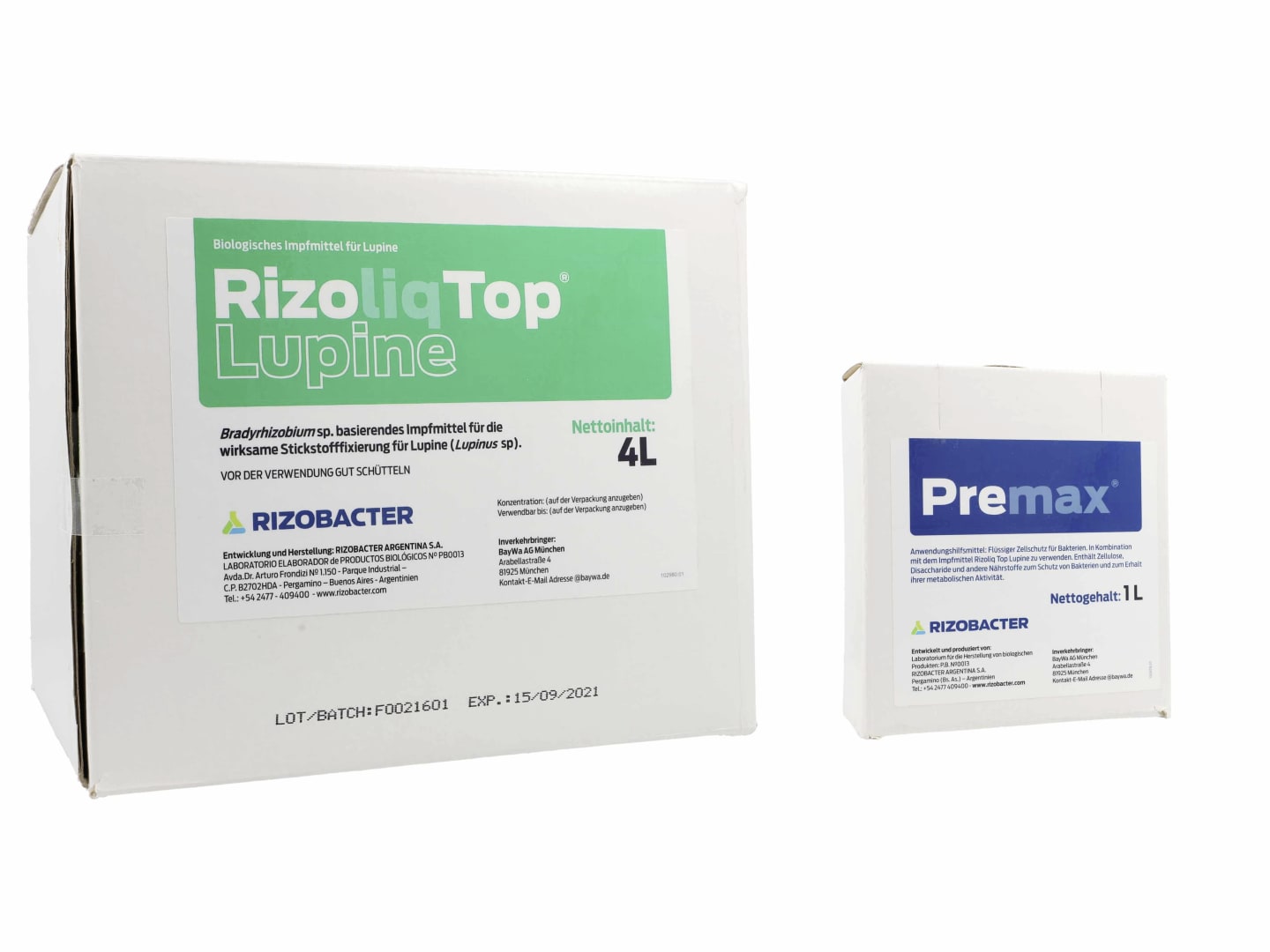 BayWa Impfmittel Rizoliq Top Lupine 4000ml Rizoliq Top Lupine + 1000ml Premax 5 ha