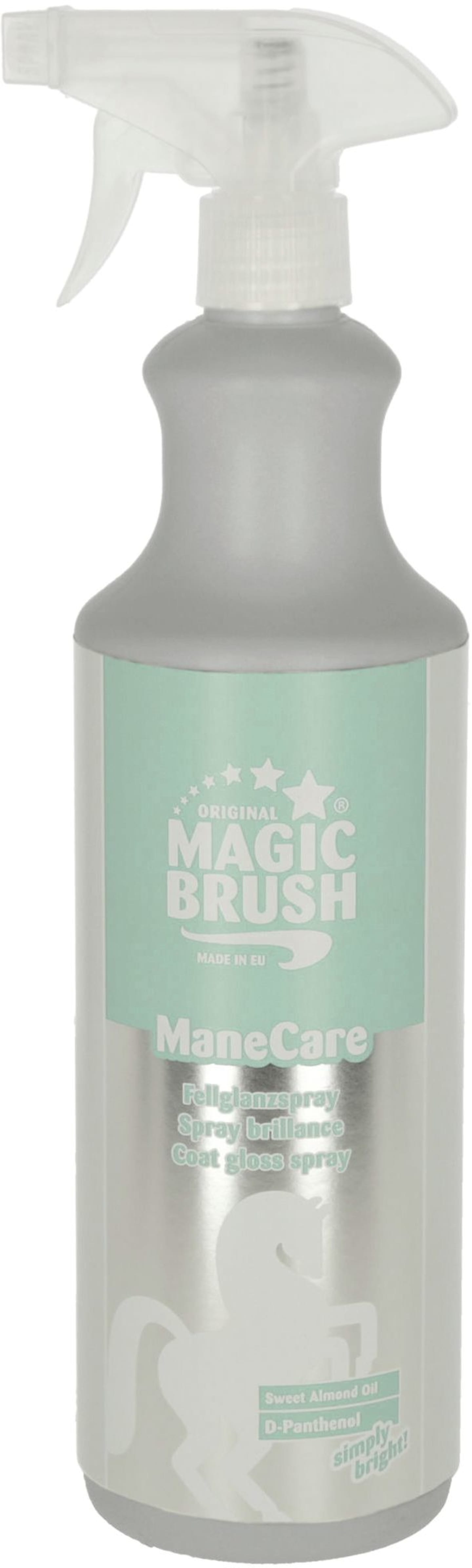 MAGIC BRUSH® Fellglanzspray "ManeCare" 1 l mit Sprühkopf, für die intensive und schonende Pflege von Pferdefell und als Langhaarconditioner, 3223443