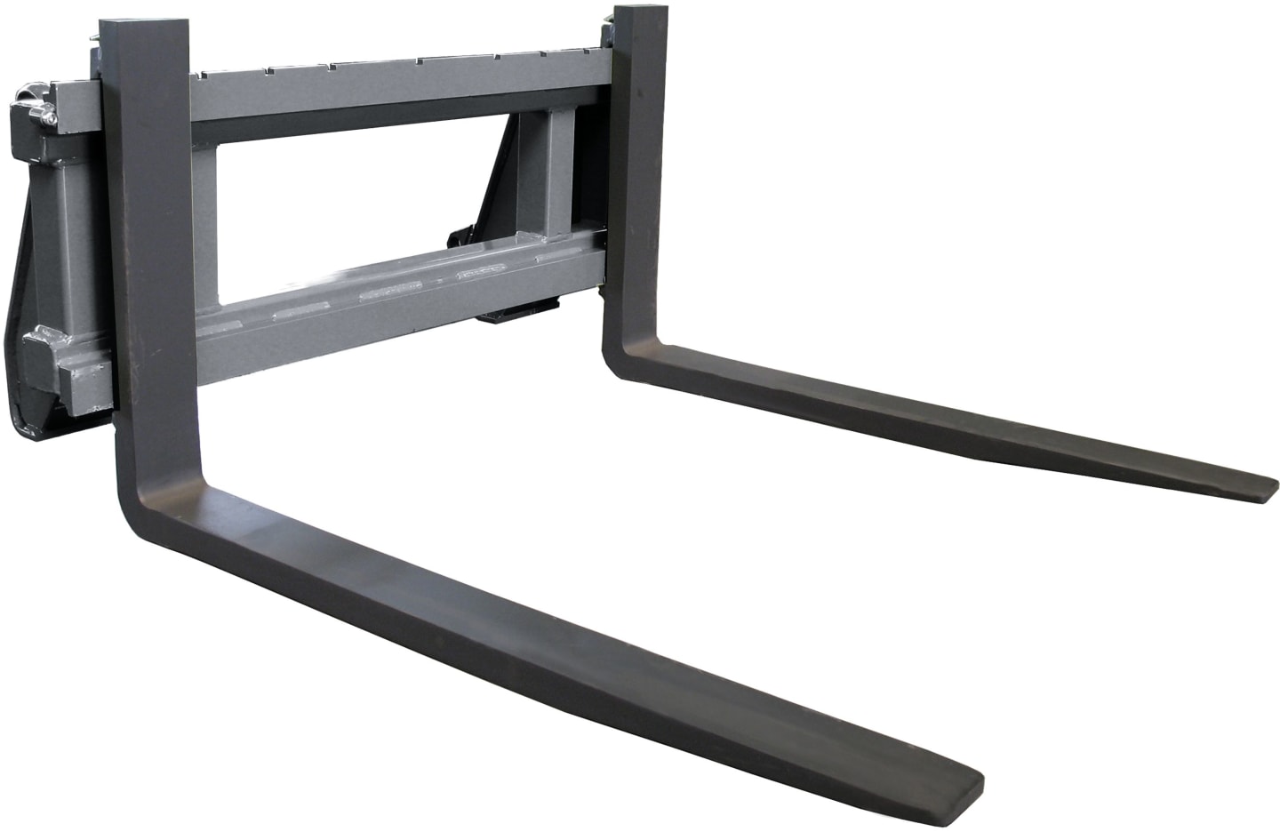 Bressel & Lade Palettengabel "H10" Zinken 1,20 m ISO FEM 2 B, Tragkraft 2.500 kg, manuelle Zinkenverstellung für Euro-Aufnahme
