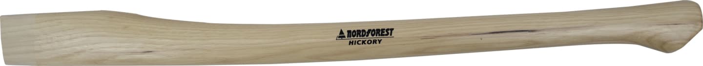 Nordforest Axtstiel 80 cm Auge 65 x 28 nmm kantig, Hickoryholz gewachst; poliert, 20-557