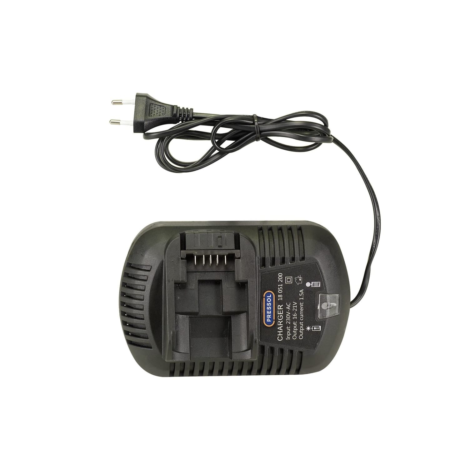 PRESSOL Ladegerät-230V f. Li-Io-Akku 20 V 18051 200