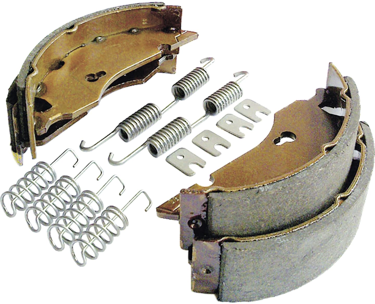 Bremsbackensatz 160 x 35 mm für Radbremse AL-KO 1635, 1636, 1637