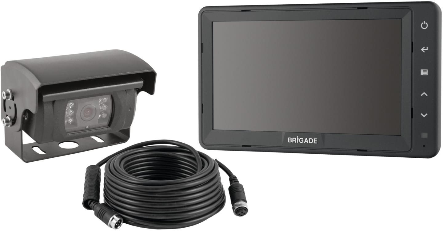 Brigade® Rückfahrkamera VBV-710C mit 7"-Monitor VBV-770M-S, 4695C