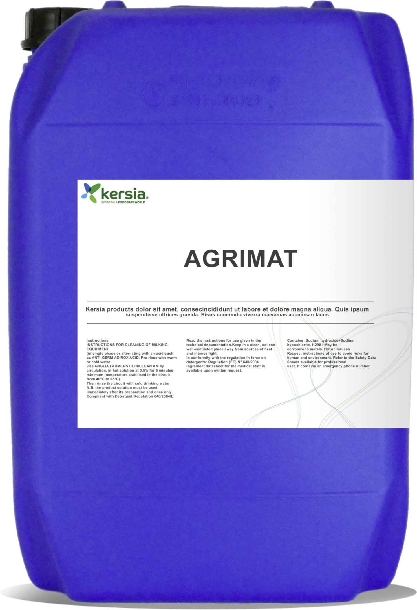 kersia® AGRIMAT Maschinen- und Fahrzeugreinigungsmittel 10 kg Kanister