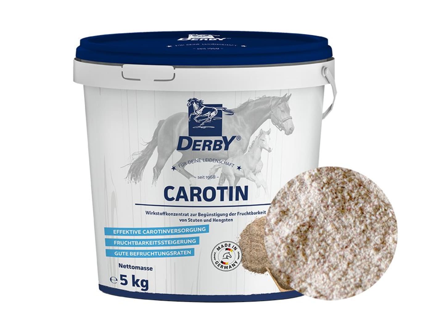 DERBY® Carotin für Zuchtstuten und Deckhengste 5 kg Eimer