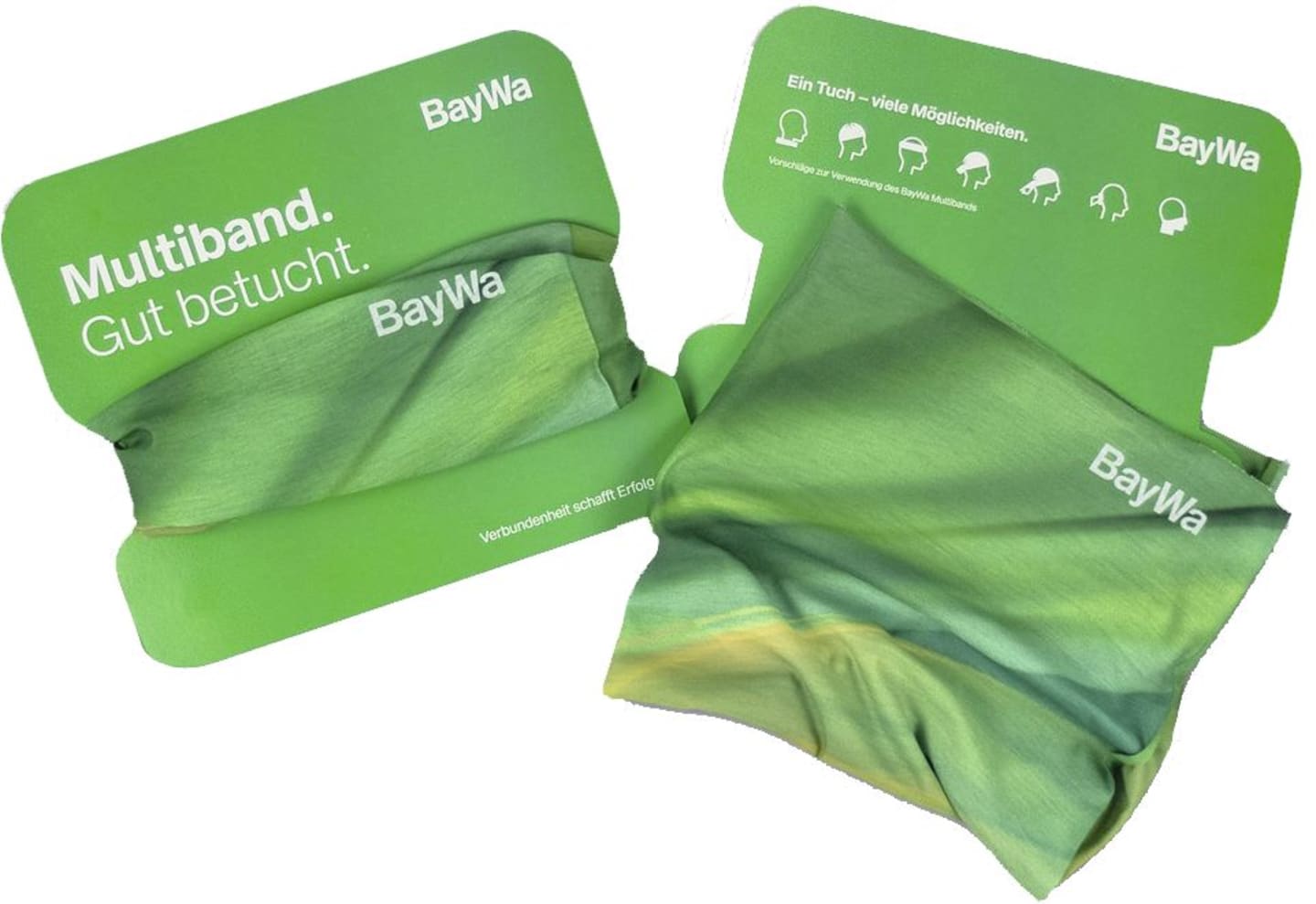 BayWa Multifunktionstuch aus rPET (recyceltes Polyethylen) für Sportler, Wanderer und Freiluft-Fans aller Art 1 St.