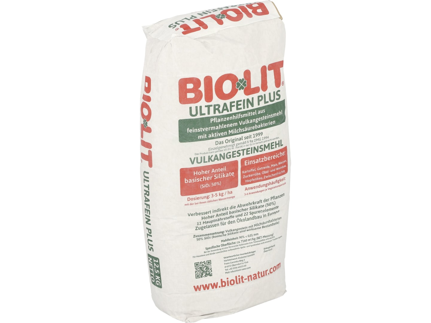 BIOLIT BIOLIT-Gesteinsmehl ultrafein plus 12,5 kg Sack Pulver