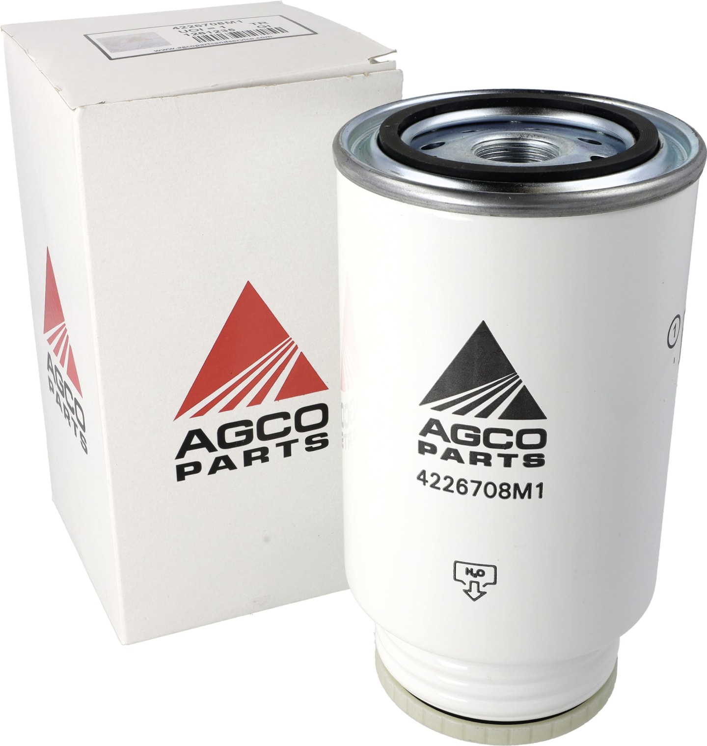 Massey Ferguson Kraftstofffilter Länge 175 mm, M 22 x 1,5 IG für Teleskoplader MF 9407, TH.7038, Traktor MF 5000, 6000, 7000, 4226708M1