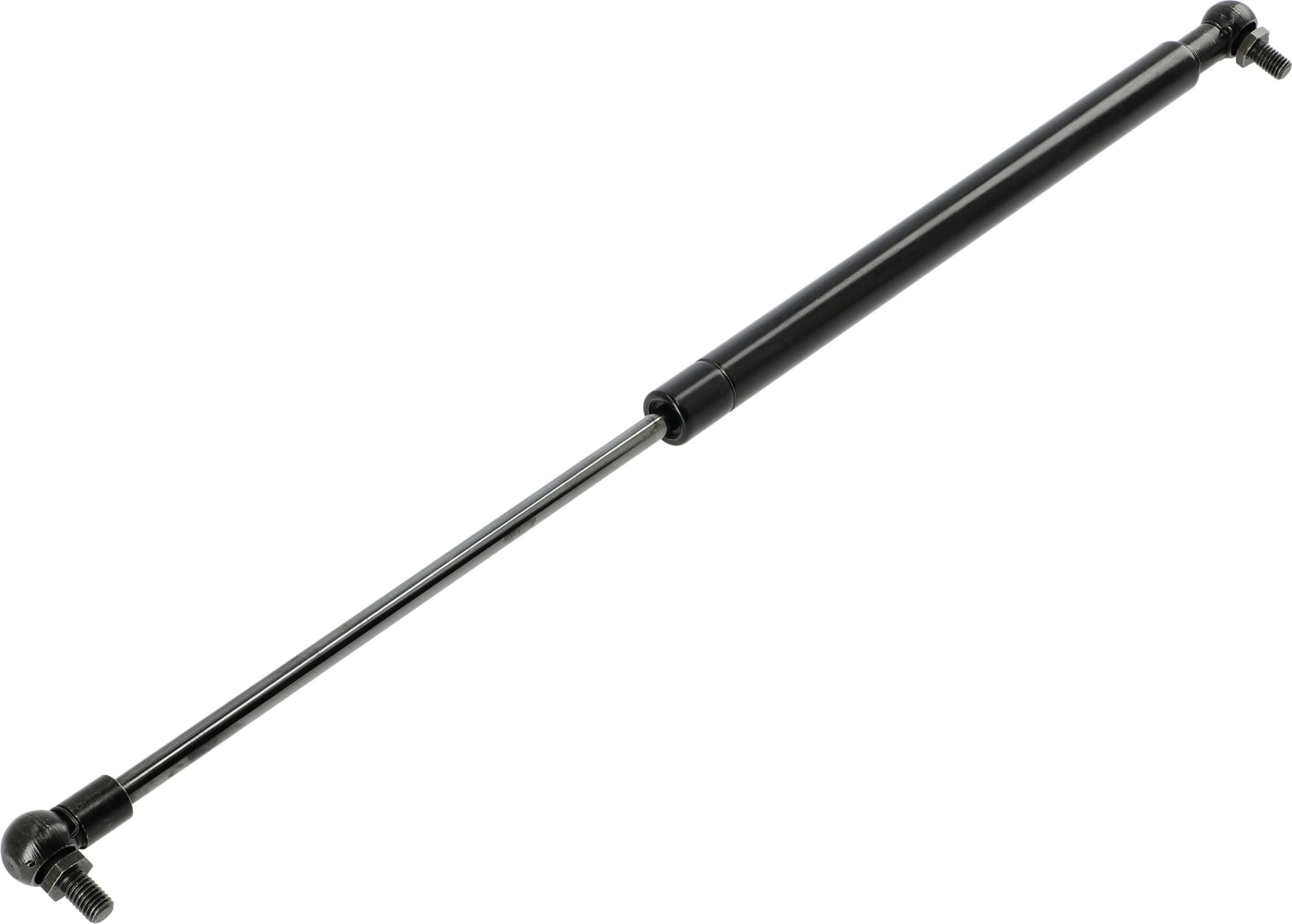 Gasdruckfeder 2 x Winkelgelenk Metallgehäuse, mit Kugelzapfen