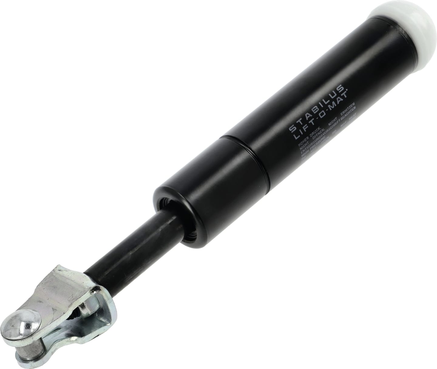 Gasdruckfeder 230 mm 1.300 N, für Frontscheibe Verdeck Fritzmeier M 271, 275, 701, 702, 703, 711, 775