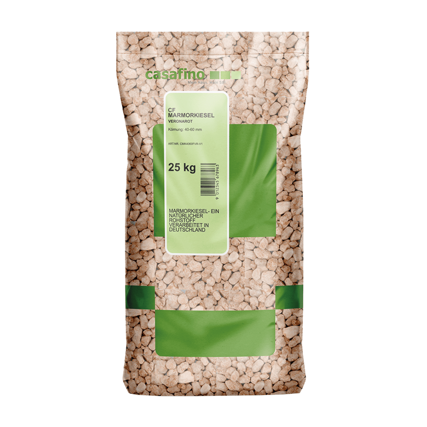 casafino Marmorkies 40 - 60 mm veronarot 25 kg Sack
