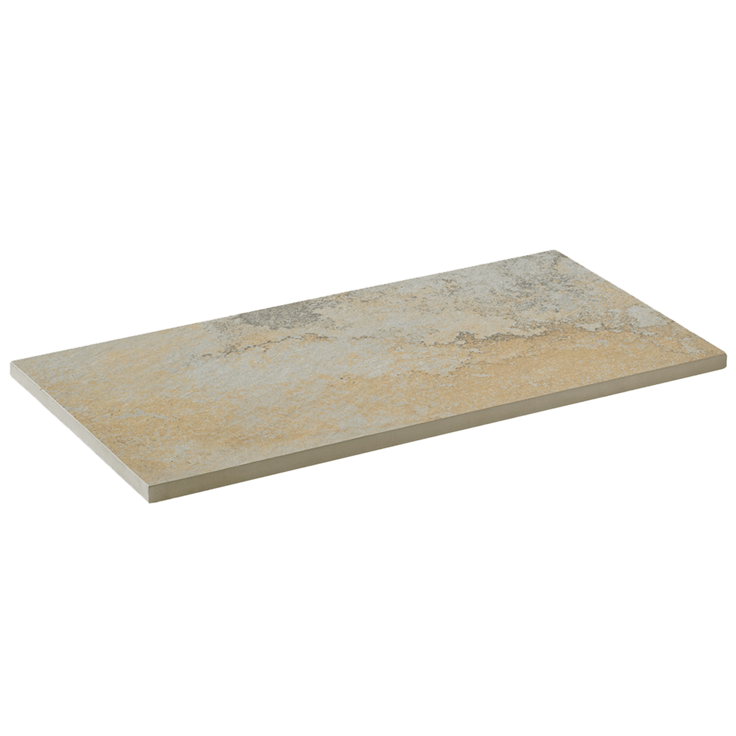 casafino Keramik Terrassenplatte Serie Stein, Juno 80 x 40 x 2 cm