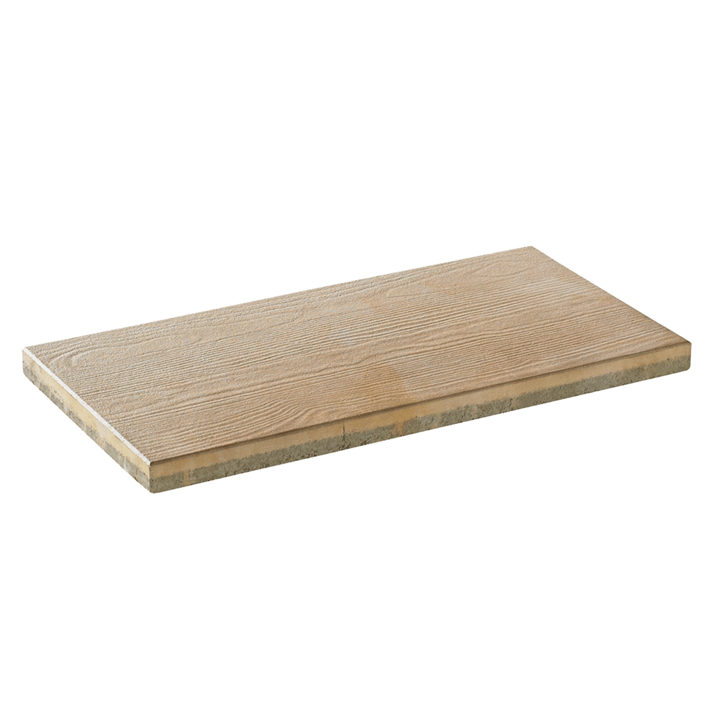 casafino Terrassenplatte Beton Organik, braun 80 x 40 x 4,2 cm