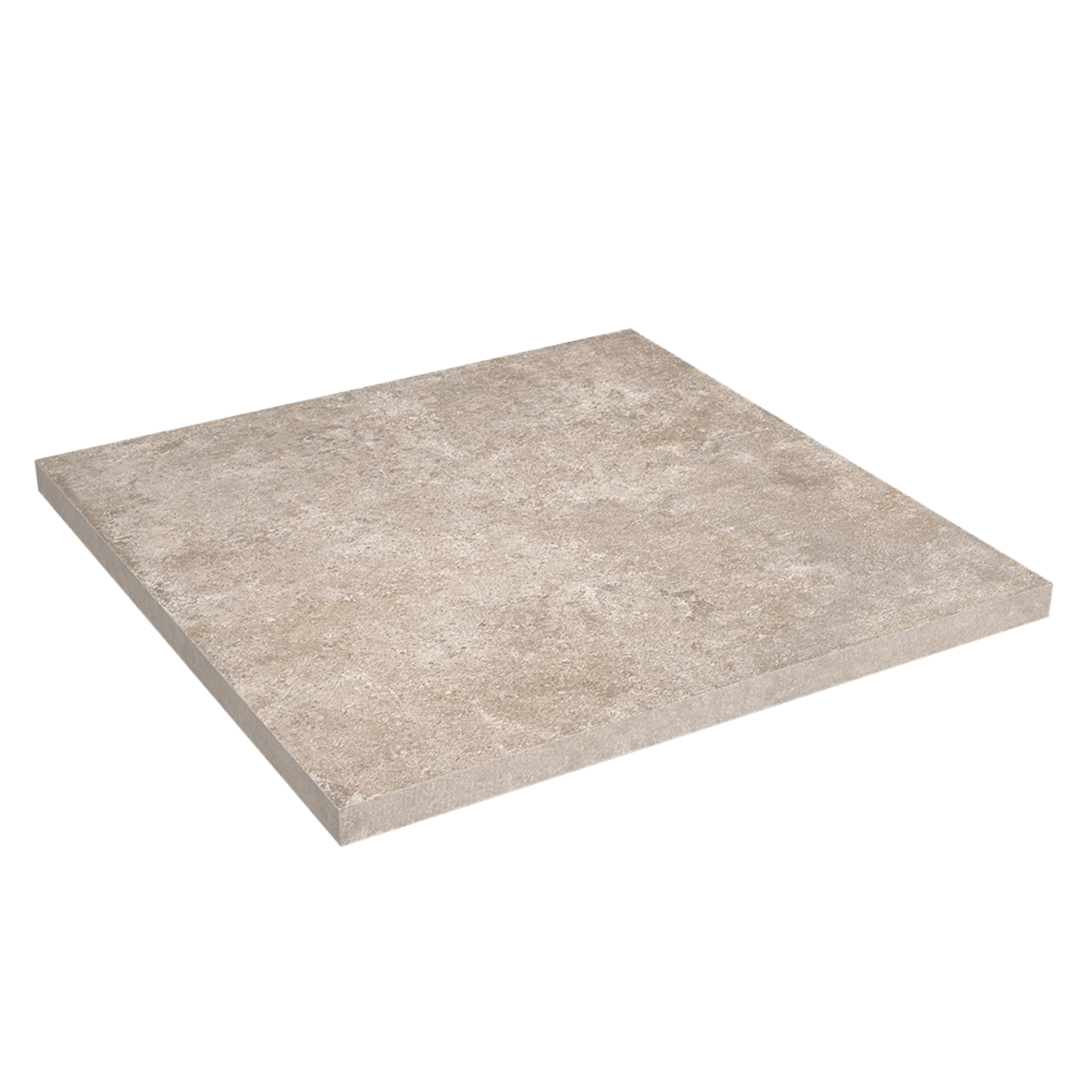 casafino Keramik PLUS Terrassenplatte Serie Retro, braun-marmoriert, 60 x 60 x 3 cm
