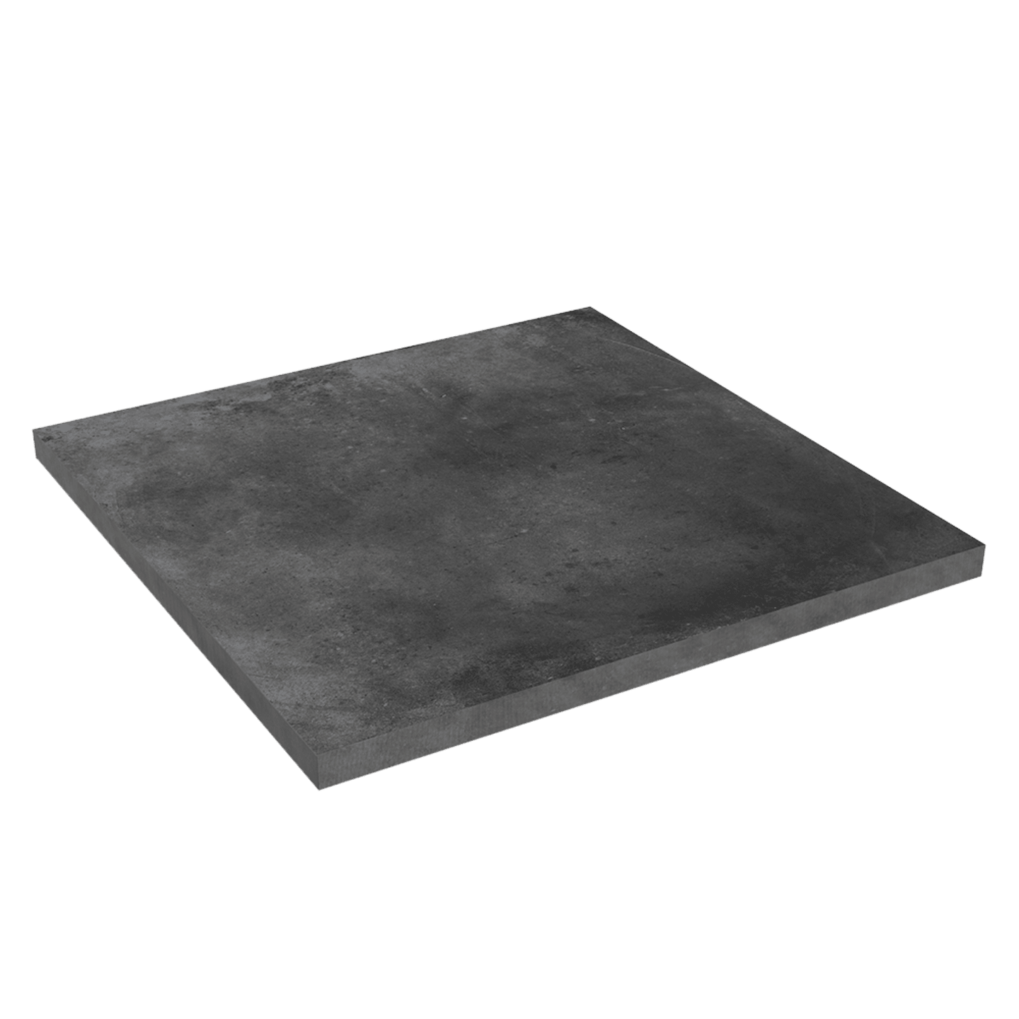 casafino Keramik PLUS Terrassenplatte Serie Betonoptik, dunkelgrau, 80 x 80 x 3 cm