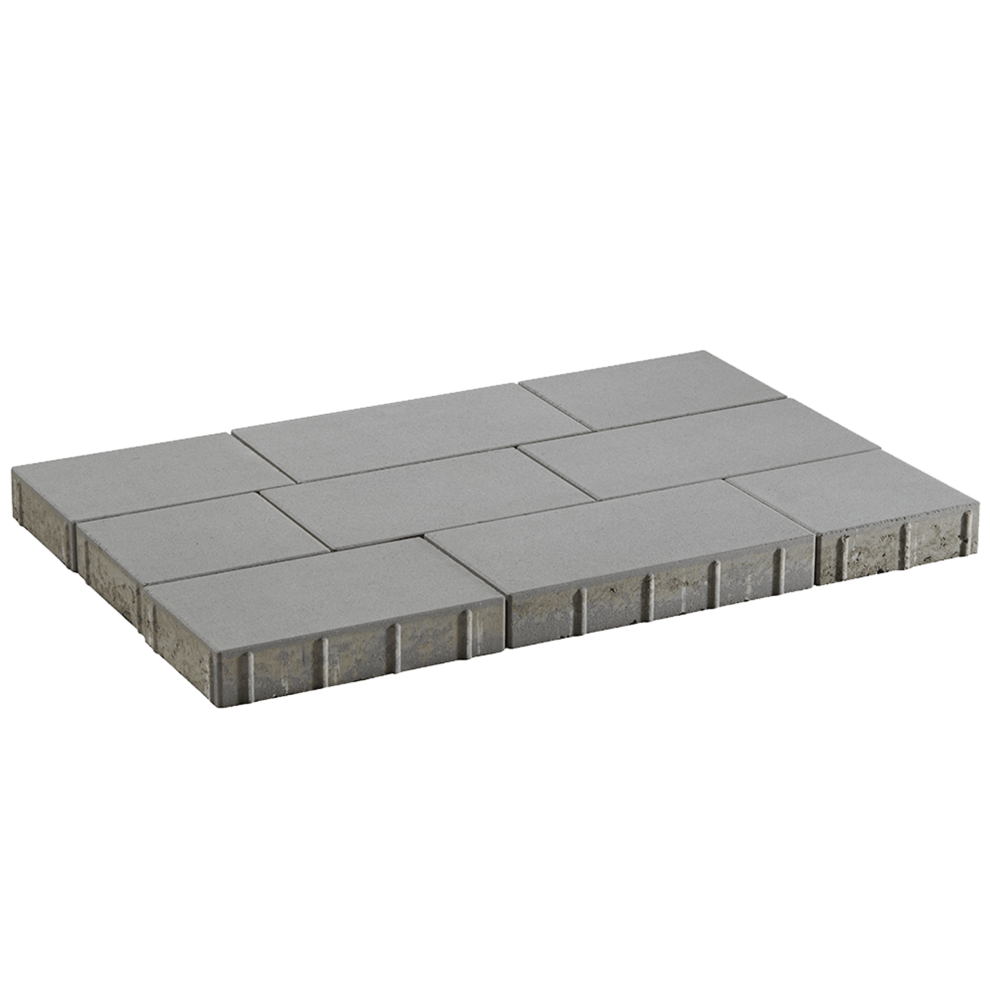 casafino Pflastersteine Beton Satinato, Hellgrau satiniert 8 cm