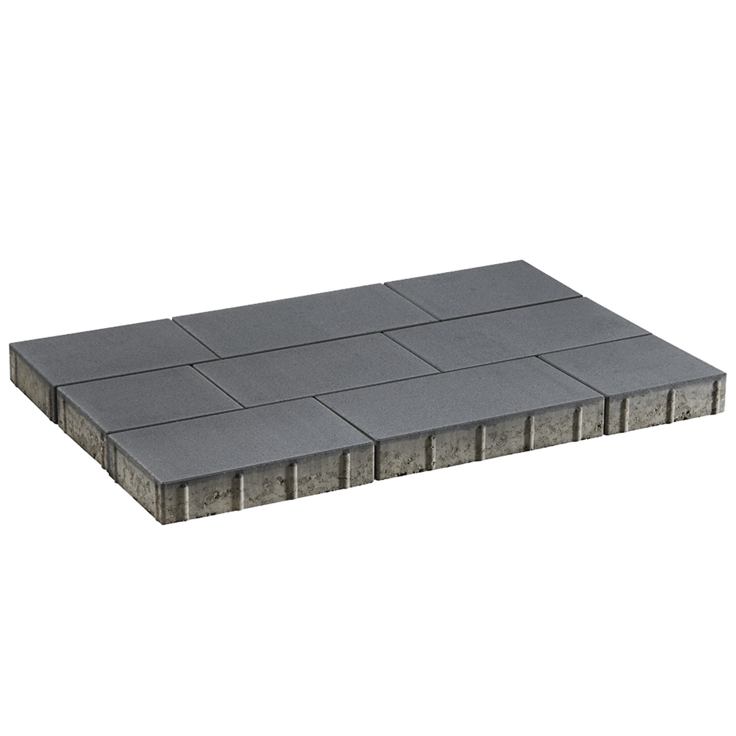 casafino Pflastersteine Beton Satinato, anthrazit satiniert 8 cm