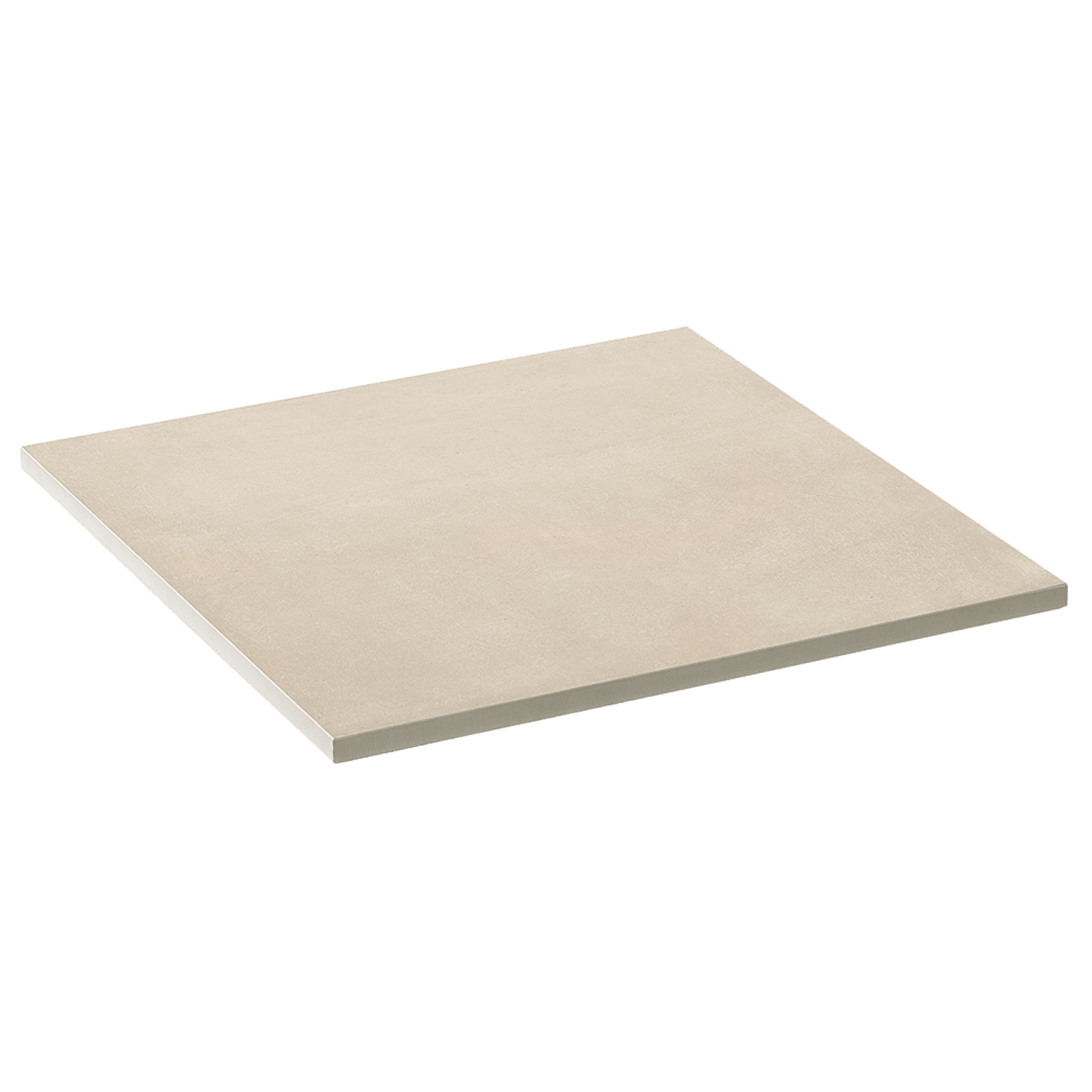 casafino Keramik Terrassenplatte Serie Beton, sand 60/80 x 60/80 x 2 cm