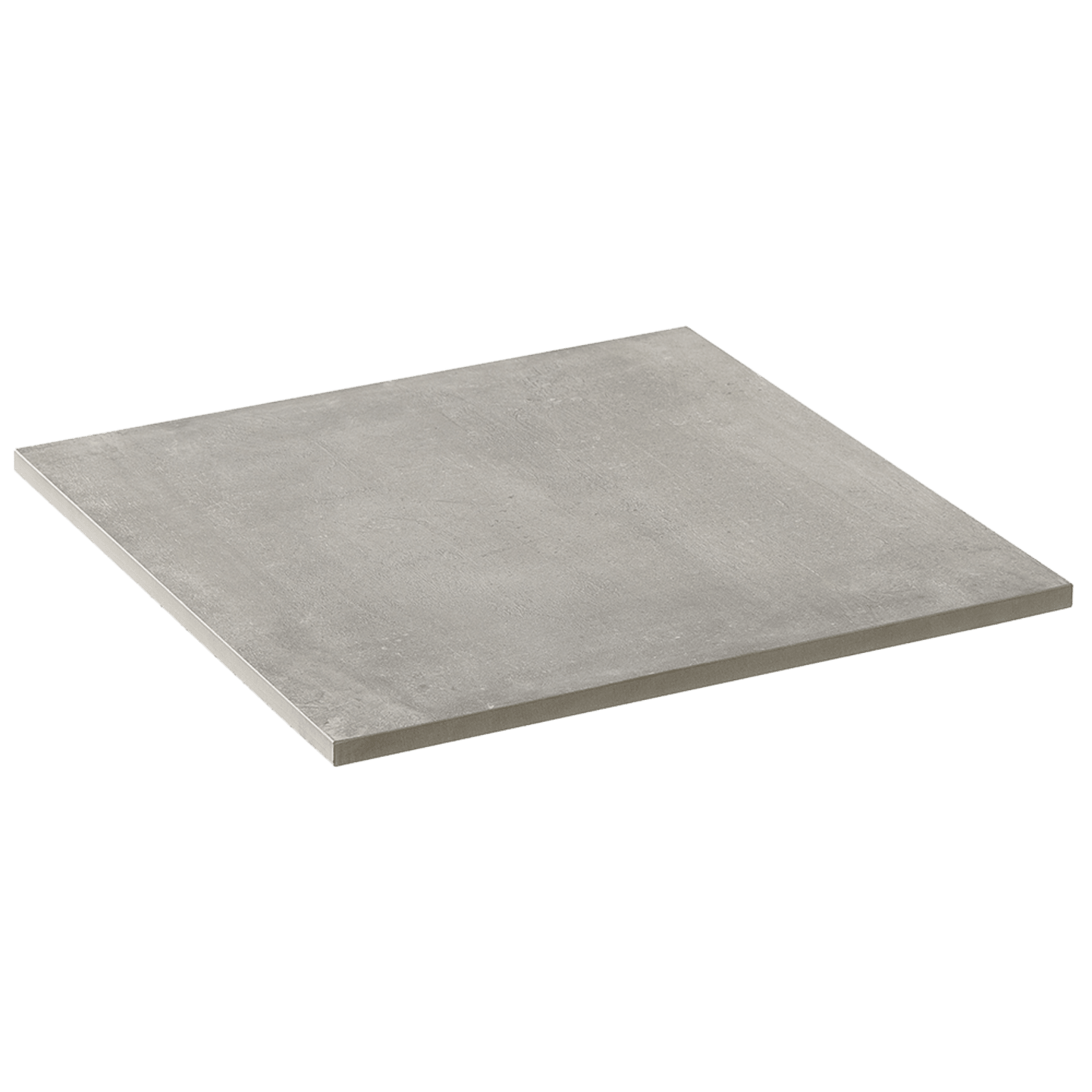 casafino Keramik Terrassenplatte Serie Beton, grau 60/80 x 60/80 x 2 cm