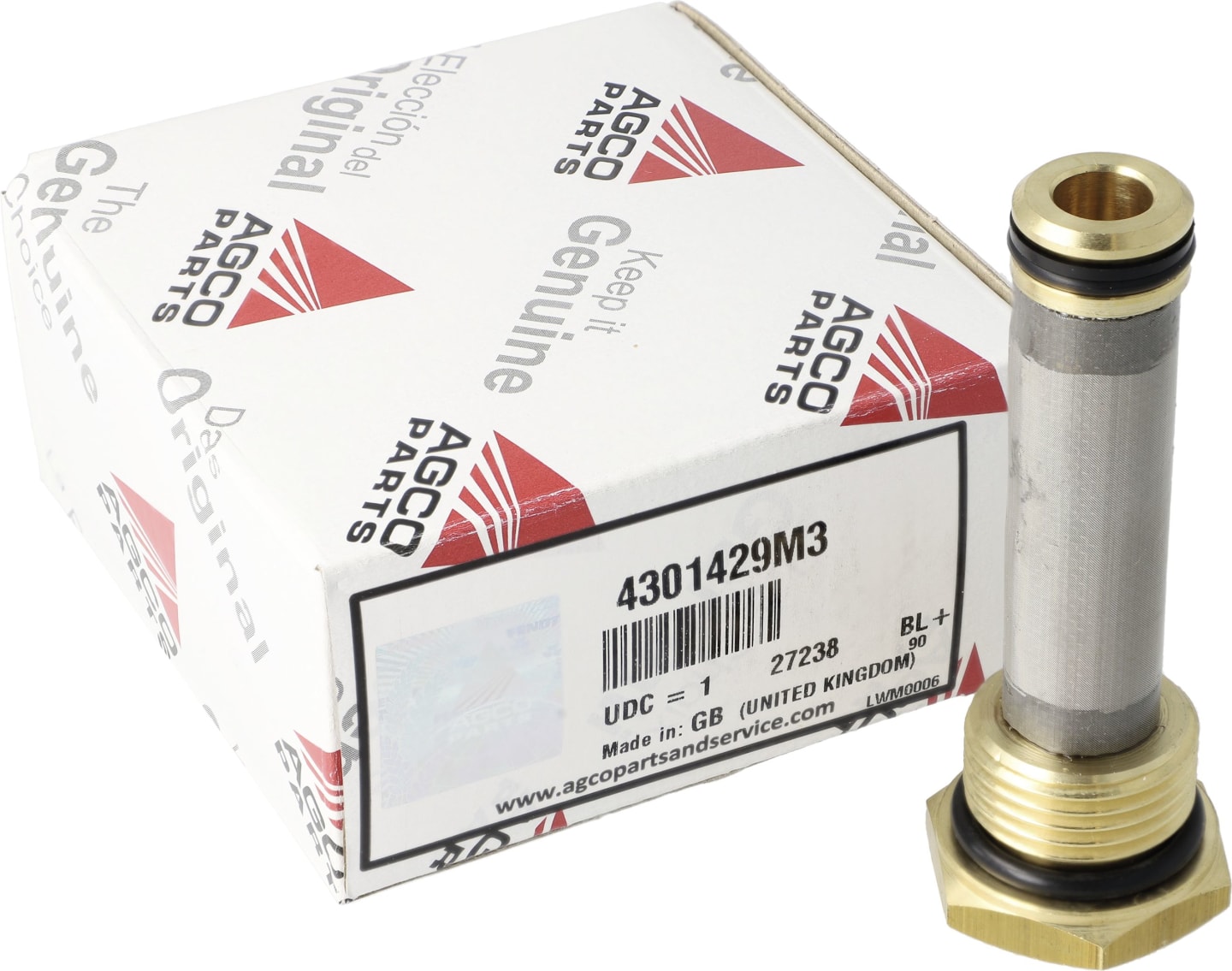 Massey Ferguson Hydraulikfilter für Hydraulikverteiler Traktor MF 6400, 4301429M3