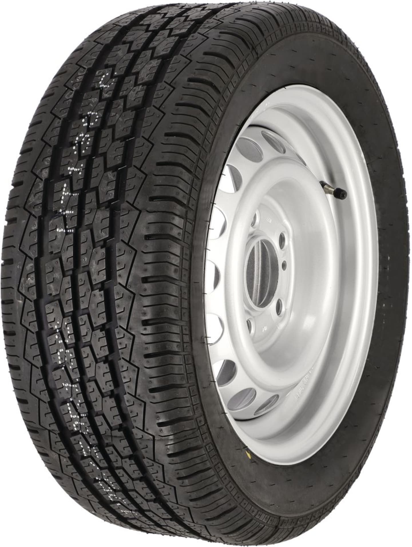 Komplettrad 195/50 R 13 C 104N; 101N PKW Anhängerreifen TL 5.50 x 13 5/112/67 ET +30