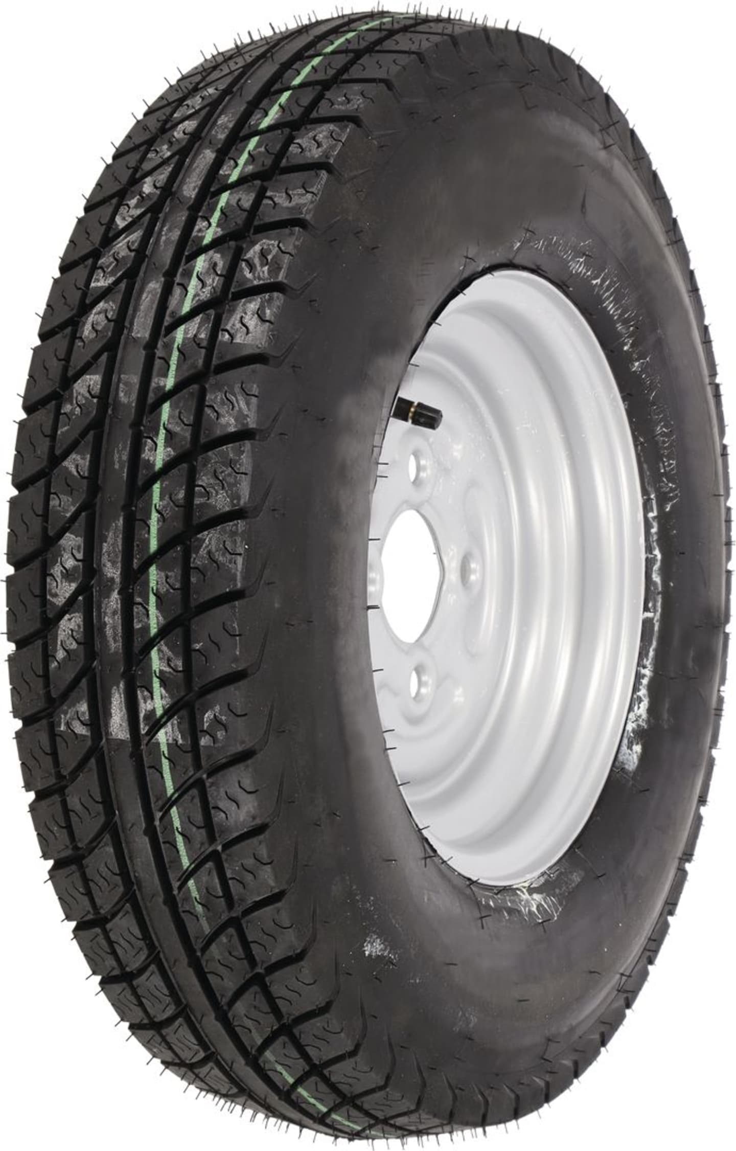 Komplettrad 5.00 - 10 79N TL PKW Anhängerreifen 3.50 x 10 ET 0