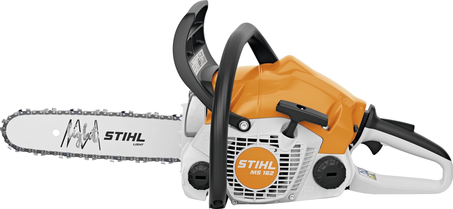STIHL Benzin-Kettensäge "MS 162" 1,2 kW (1,6 PS) Schienenlänge 30 cm, ohne Harzlöser, 1148 200 0000