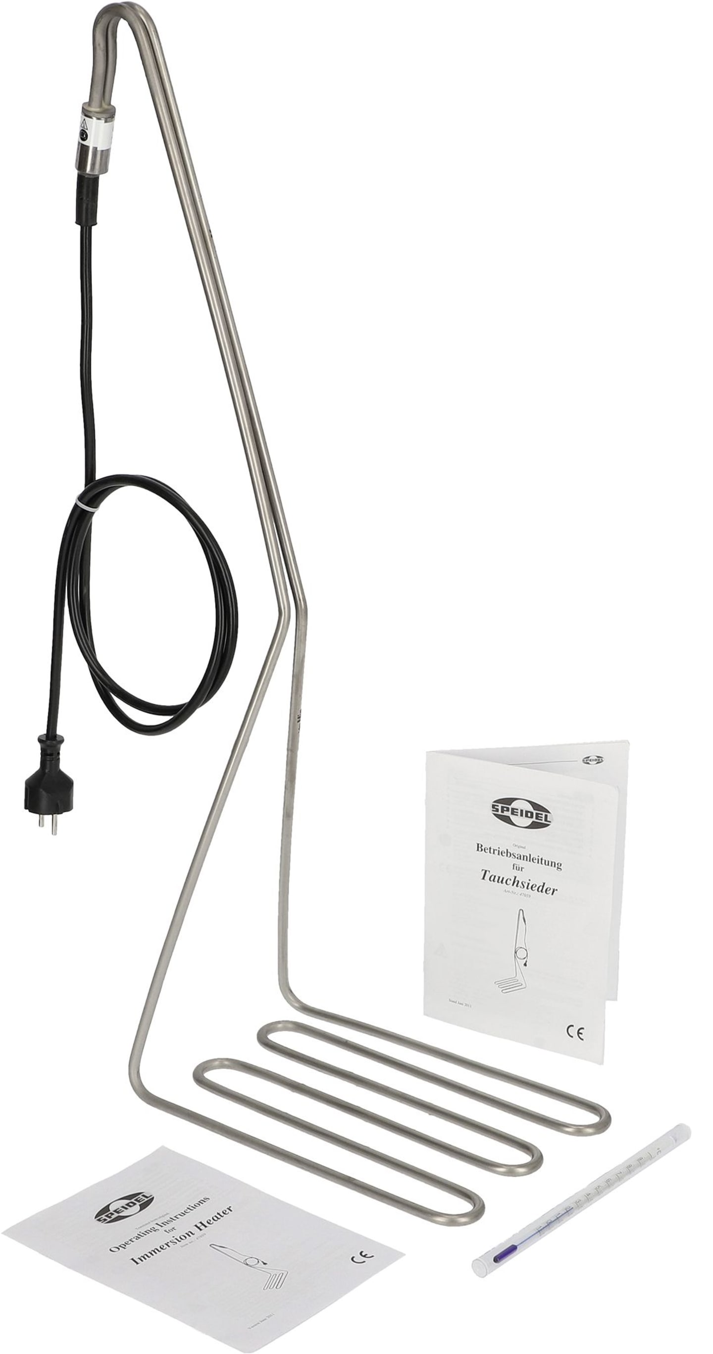 Speidel Flächentauchsieder mit Thermometer, 47059