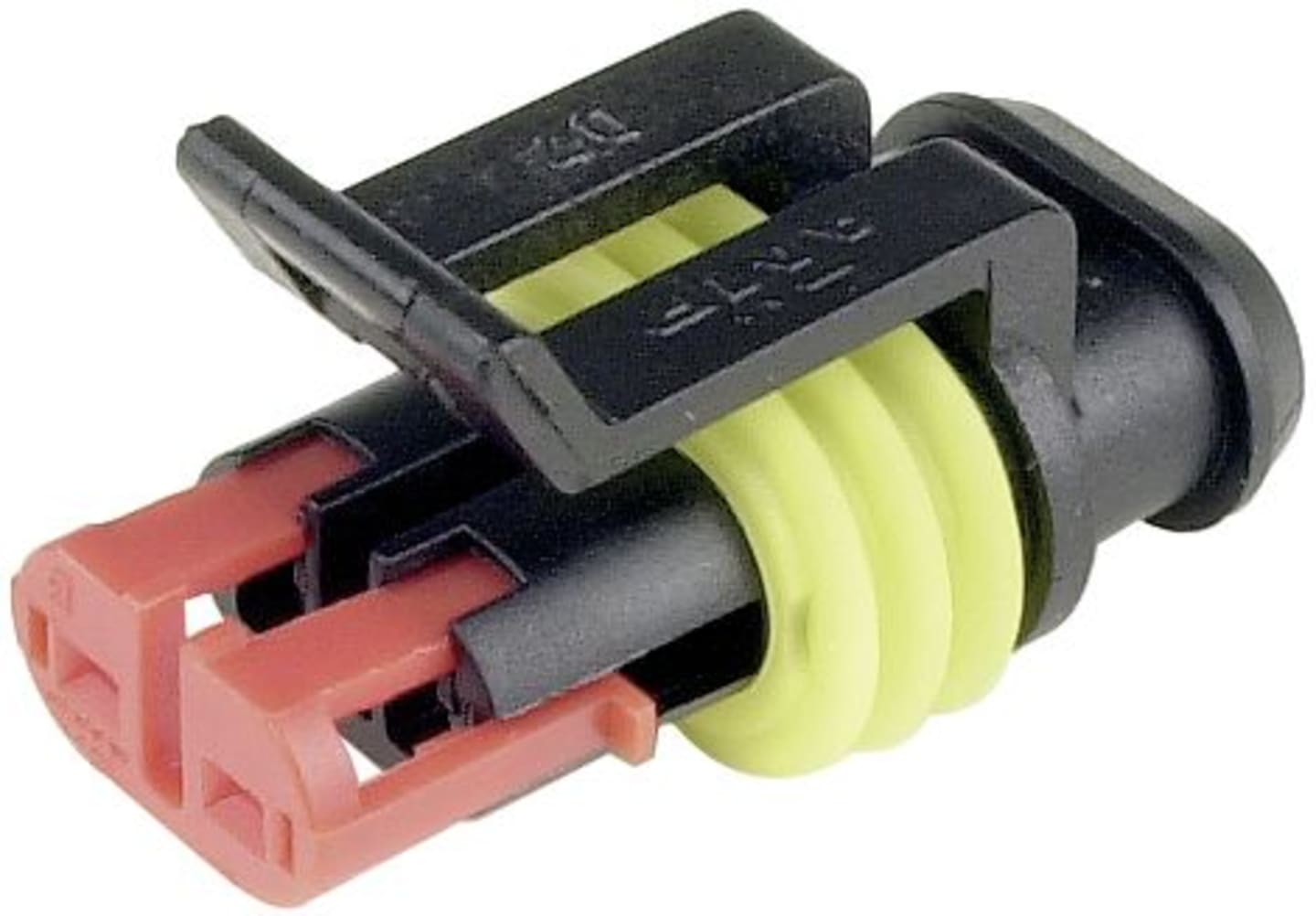 Herth + Buss Steckgehäuse "AMP Tyco Superseal", 2-polig, TE Connectivity, Steckanschluss, 50 290 826 010
