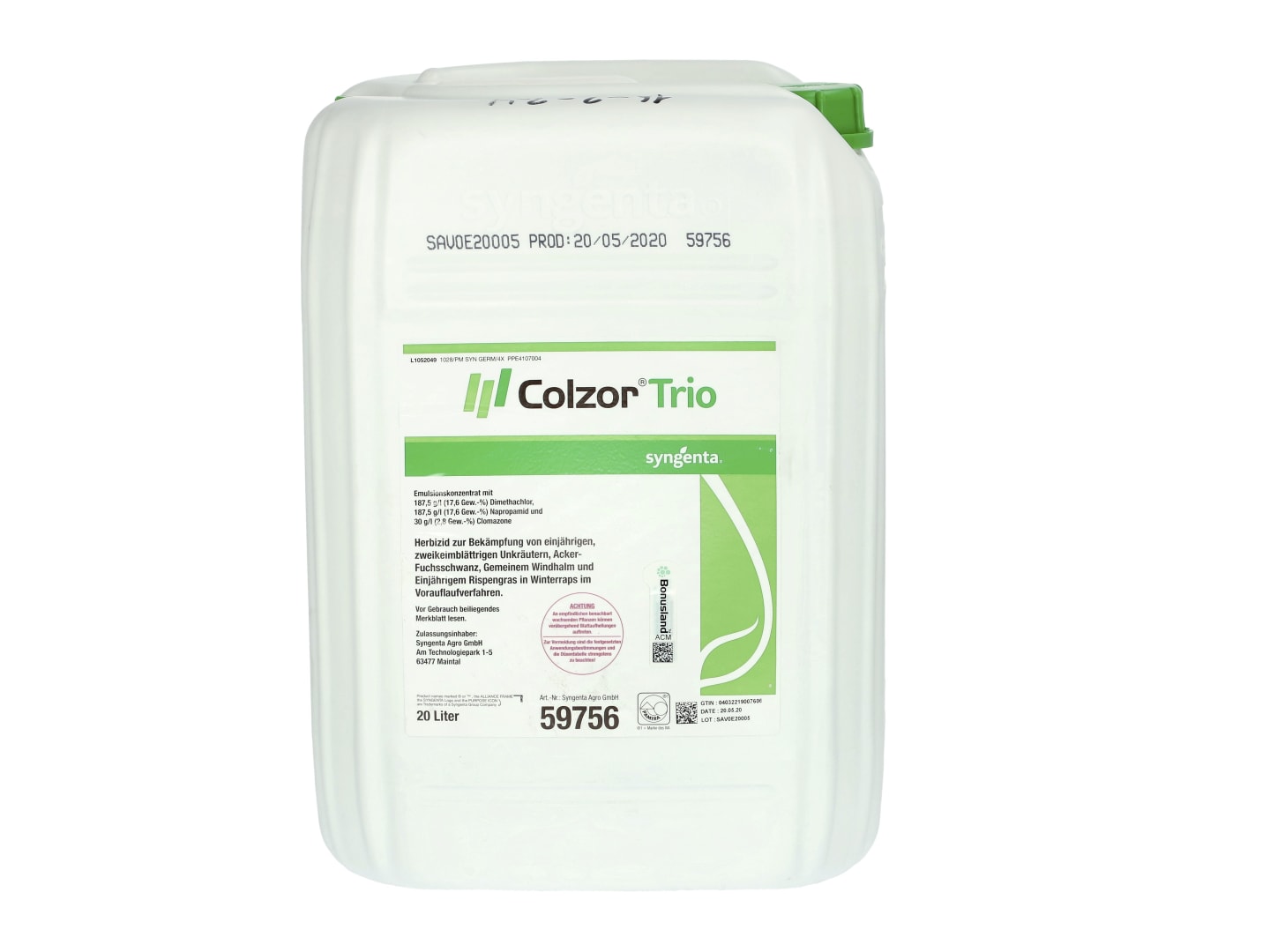 Syngenta COLZOR® TRIO 10 l Kanister