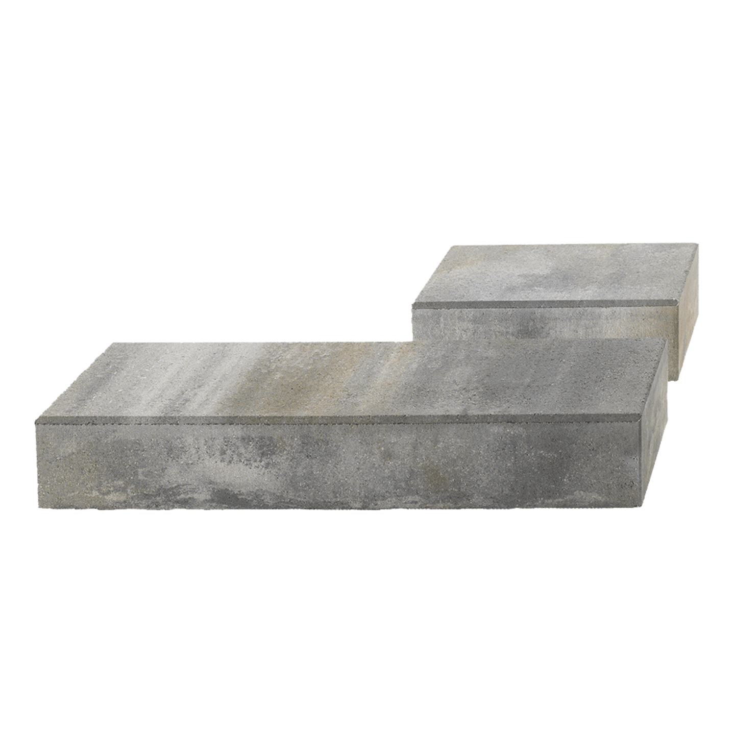 casafino Blockstufe Beton, Muschelkalk nuanciert