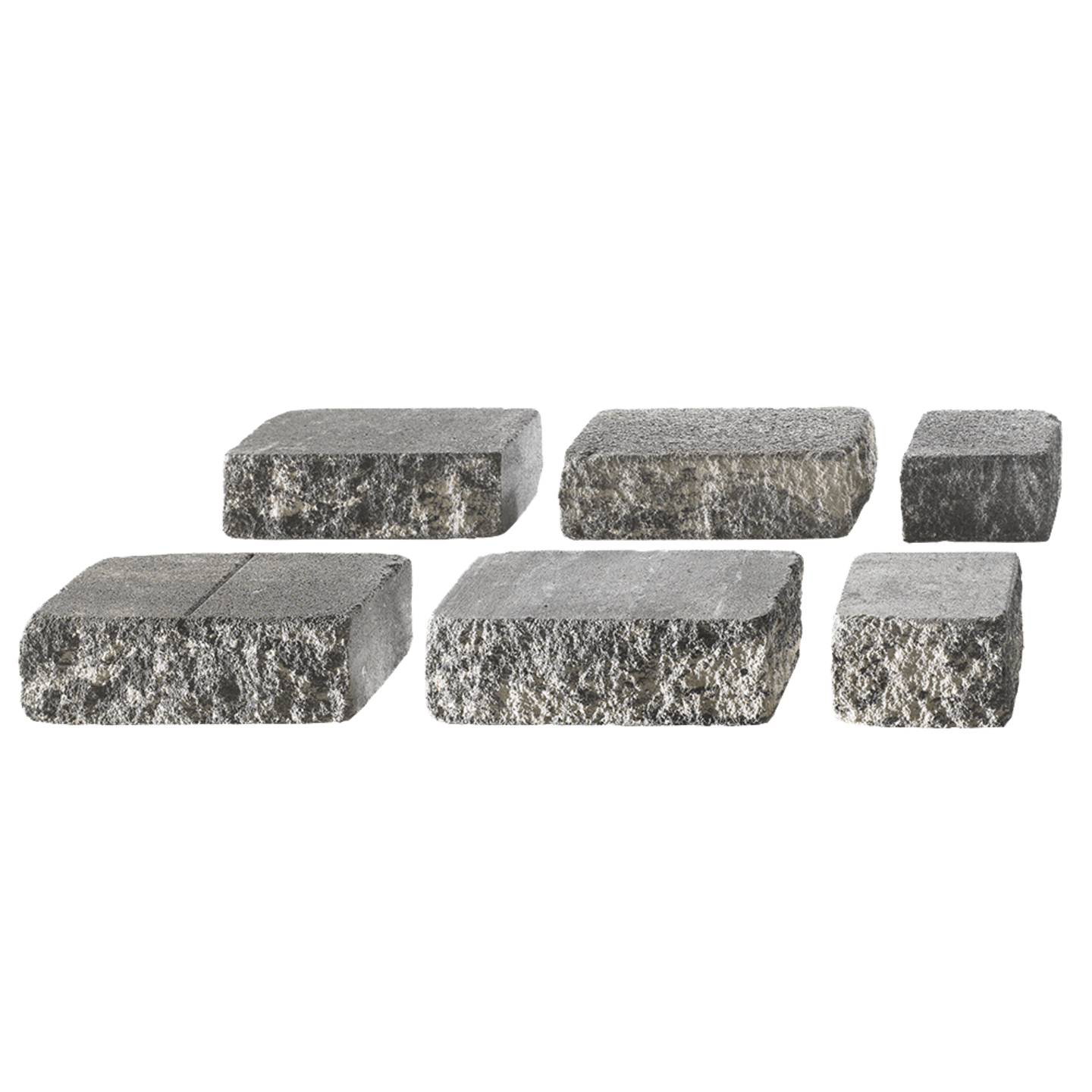 casafino Gartenmauer Beton Bruchsteinmauer graugranit nuanciert