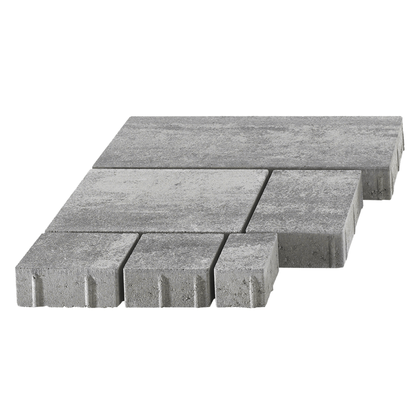 casafino Pflastersteine Beton Linear, Graugranit nuanciert