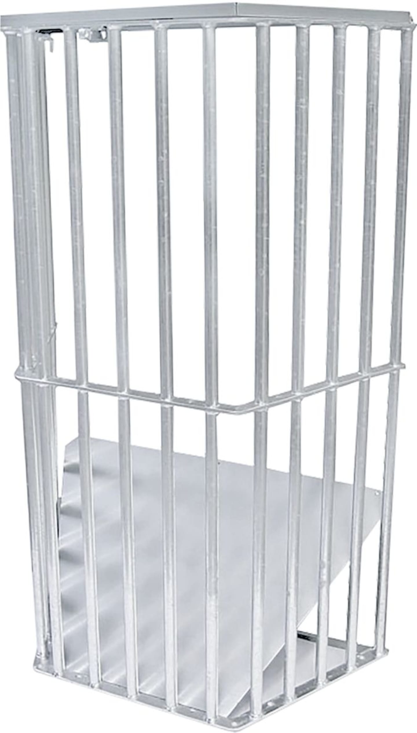 Growi® Heuraufe "Lento" 80 x 120 x 40 cm, Fassungsvermögen 9 kg, Wandmontage, für Pferde, loses Heu, 5990