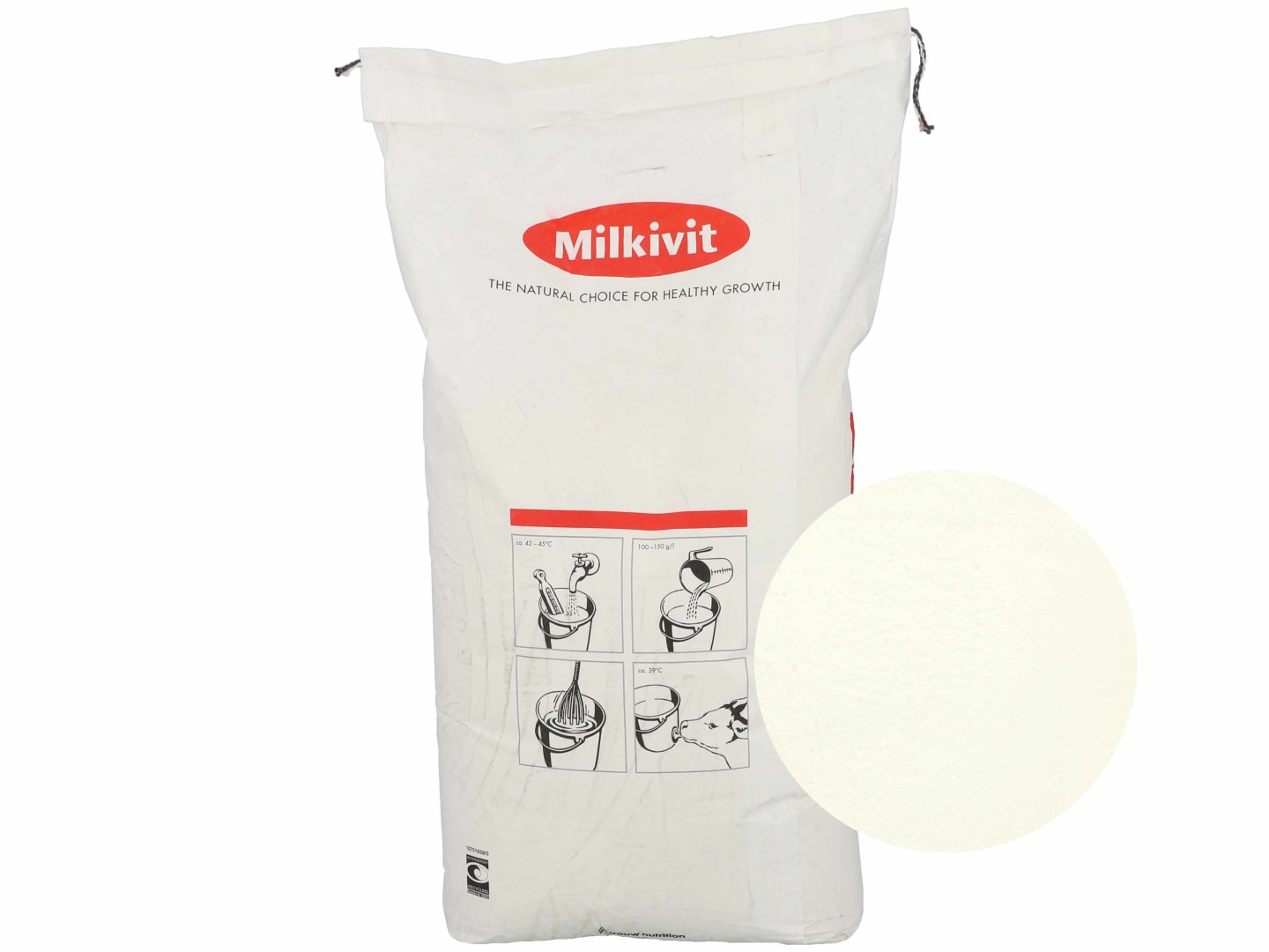 Milkivit Beef 35 Milchaustauscher mit 35% Magermilchpulver und Pro- und Präbiotika 25 kg Sack