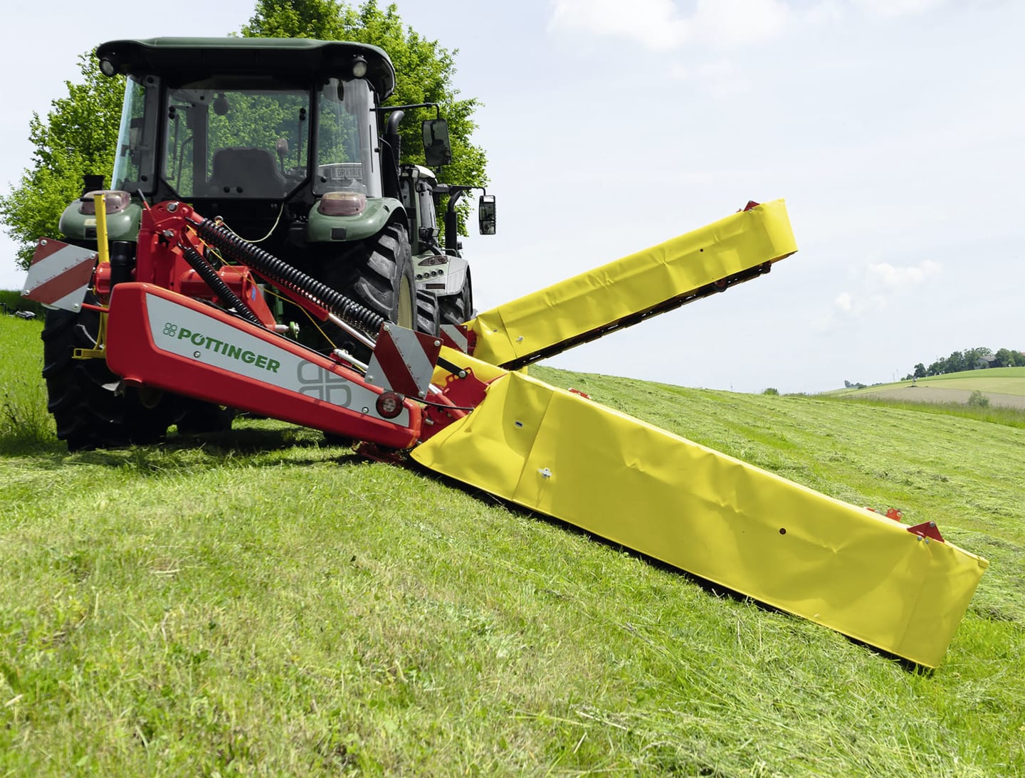 Pöttinger Scheibenmähwerk "NovaDisc" Dreipunktanbau Kat. 2, Heck, Seitenaufhängung